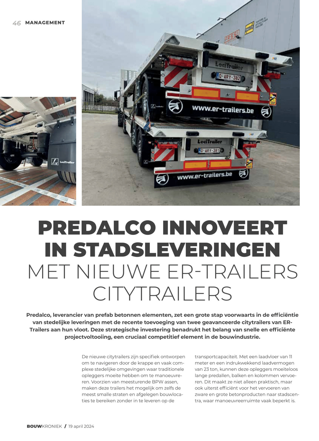 Predalco Investeert In Stadsleveringen